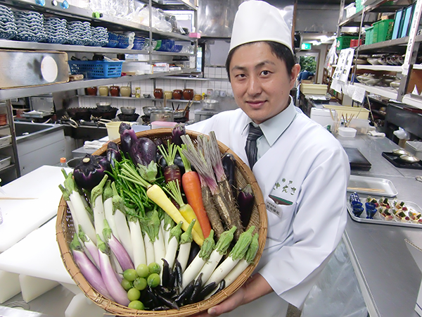 新鮮な大和野菜