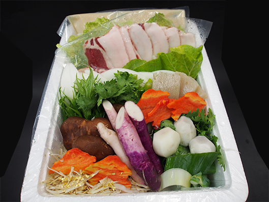 大和野菜と聖徳ぼたん鍋
